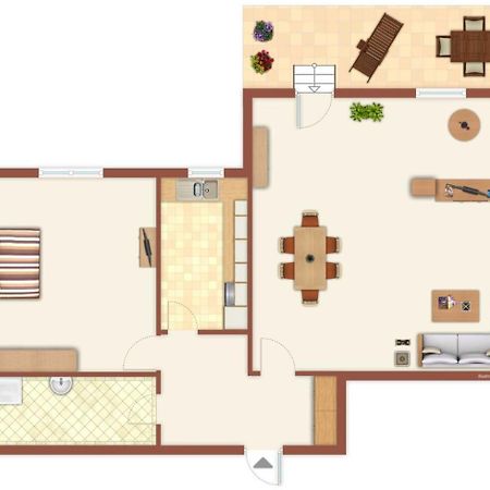 로스토크 Boje 아파트 외부 사진